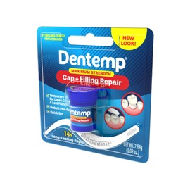 Dentemp Maximum Strength Lost Fillings and Loose Caps Repair, Pack of 6