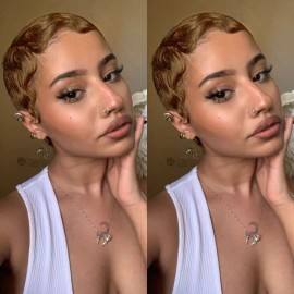 BM Peluca De Cabello Humano Water Curl