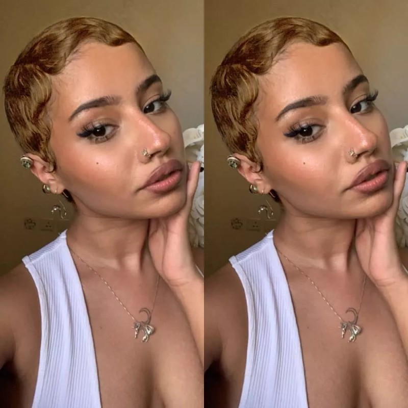 BM Peluca De Cabello Humano Water Curl