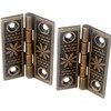 Generic Antique Style Interior Cabinet Hinges, Brass, NDC-406-V008