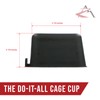 The ROP Shop 50-Pack - Black Cage Cups for Feed