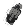 Children Safety Seat Simple Car Portable Seat Foldable Adjustable Strap