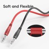 Juego de cables de 4 mm para conectores de cocodrilo