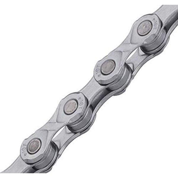 KMC Bicycle Chain, Silver, 116L