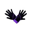 IceDress Thermal Figure Skating Gloves (Black and Purple) (CXS (4-6)