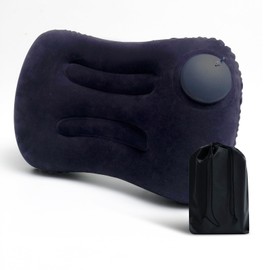 Ultra Light Inflatable Camping Pillow - Inflatable Pillow for Camping, Hiking, and Backpacking - Press-to-Inflate Design for Safer and Healthier - Compressed design for Hiking, and Backpacking Travel