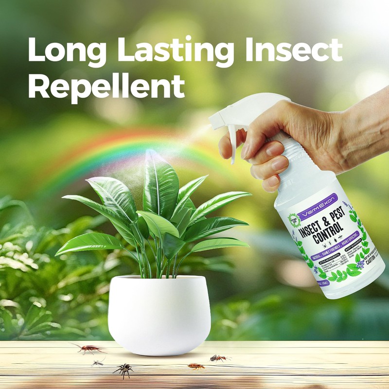 VermExon Peppermint Oil Insect & Pest Control Spray – 16oz