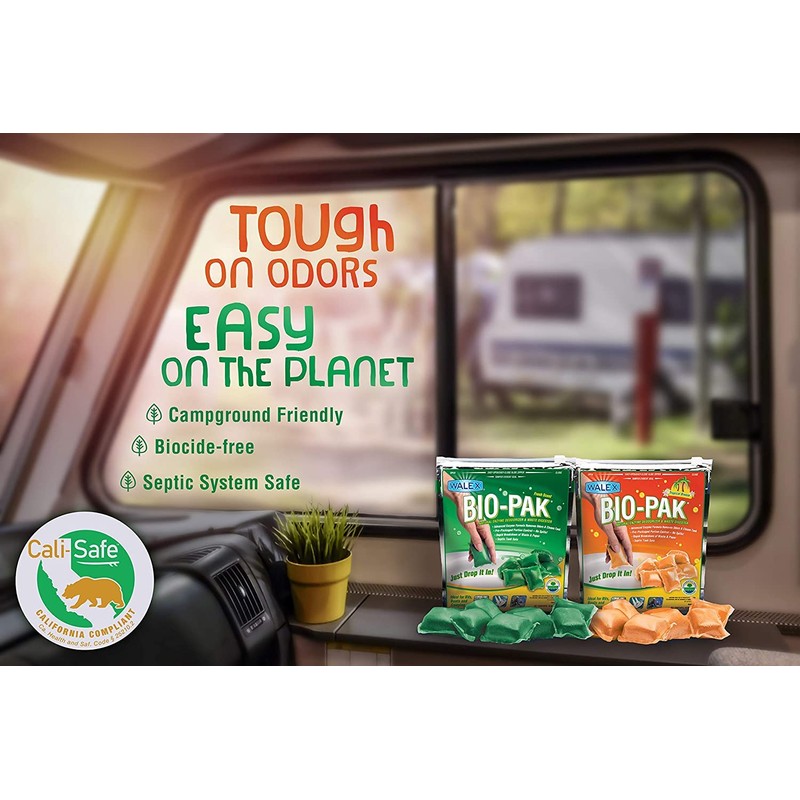 Walex BIO-11530 Bio-Pak Natural Holding Tank Deodorizer and Waste Digester,