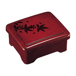 una 重 Box una 重 Well, una 重 For Double Doyo Ushino Nikkotsuki Bowl Weight Goto Coating maple-tree Vermillion 2 – 821 – 11