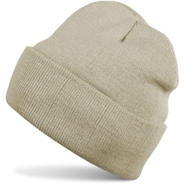 StyleBreaker 04024029 Unisex Warm Knitted Beanie Fine Knit Double Knitted Winter Hat -