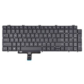 Replacement Keyboard for Dell Latitude 5520 5530 5540 5521 5531, Precision 3560 3570 3580 3561 3571 3581 7670 7680 7770 7780 Laptop with Backlit US Layout P/N: N7N16 0N7N16