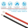 BNTECHGO 10 Gauge Silicone Wire Spool Red and Black Each