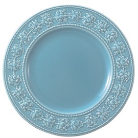 Wedgwood 58950101041 Festivity Blue Plate, 10.6 inches (27 cm), Wedding Gift, Present