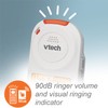 VTech SN5147 Amplified Corded/Cordless Senior Phone with Answering Machine, Call