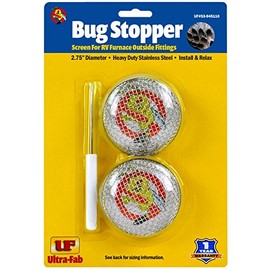 UF Ultra-Fab Bug Stopper Screen for RV Furnace Outside Fittings 53-945110