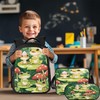 Fuzawet Cute Frog Backpack 3PCS 16" Preschool Elementary Schoolbag with