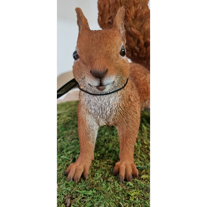 Real Life Running Red Squirrel | Resin Decoration for Home
