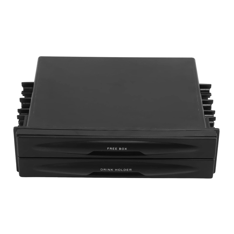 Car Stereo Storage Box, Fydun 2 in 1 Car Radio