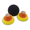 SENRAY 3PCS 3 Inch Hook & Loop Backing Plate, 5/8"