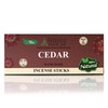 Bless-Cedar 100%-Natural-Handmade-Hand-Dipped-Incense-Sticks Organic-Chemicals-Charcoal-Free Purification-Relaxation-Positivity-Yoga-Meditation Best-Woods-Scent (500 Sticks(26 OZ))