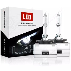 CHUSYYRAY For GMC Yukon XL 2015-2019 2X D3S Front HID Xenon White Headlight Bulbs Low Beam