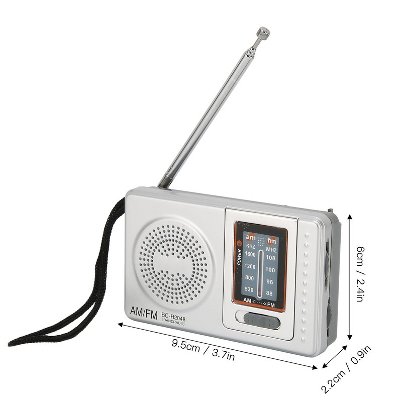 Portable Radio DSP Chip AM FM Transistor Radio with Built