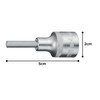 TONE Hexagon Socket 3H-04 Drive Angle 3/8 mm (0.3/8 mm),