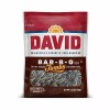 DAVID Roasted and Salted Bar-B-Q Jumbo Sunflower Seeds, Keto Friendly,