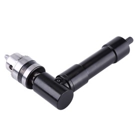90 Degrees Drilling Extension Chuck, Angle Machine Cobalt Adaptor Handle Right Angle 8Mm Hex Shank Drill Adapter 90 Degrees Attachment Extension Drilling Tool