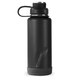 EcoVessel The Boulder Triple Insulated Bottle 946ml, Black Shadow