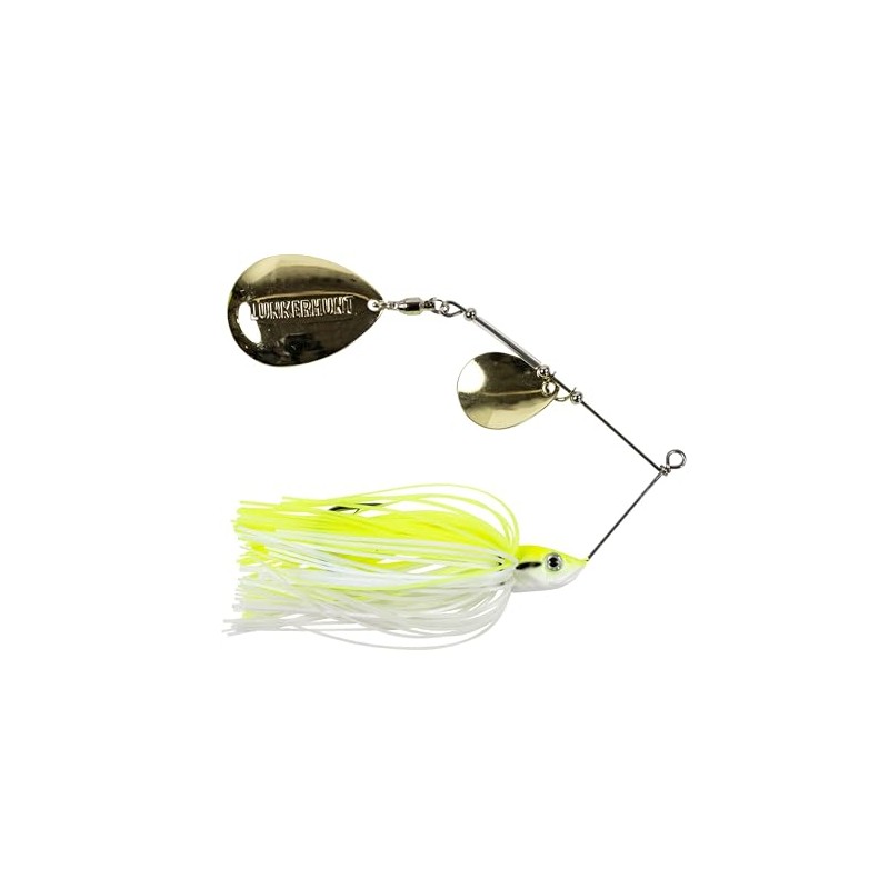 Lunkerhunt IMSPC02 5.25" Impact Thump - 3/8 oz., Colorado Spinnerbait-