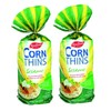 Real Foods Organic Sesame Corn Thins 5.3oz 2 Pack -