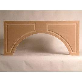 Sierra Doors (custom made) Arch Breastplate for mantle surround - send specifications for quote