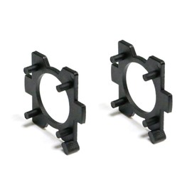 iJDMTOY Replace/Upgrade Light Bulb Retainer Adapter Holders, Compatible With Mazda 3 5 6 MX-5 CX-5 CX-7 RX-8 Halogen Lighting Upgrade