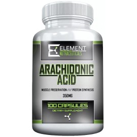 Element Nutraceuticals ARACHIDONIC ACID -  350 MGS Per Serving - 120 Servings Per Bottle