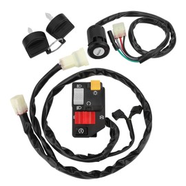 M MATI Handlebar & Key Switch for Honda TRX400EX 400EX Sportrax 1999-2004 35020-HN1-000 35100-HN1-000