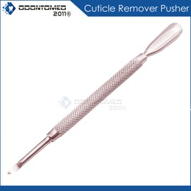 ODM Nail Art Cuticle Pusher Spoon Remover Manicure Pedicure Tool L Stainless Steel