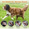 2PCS Orejeras Ajustables para Perro, Muffs de Oído de Perro