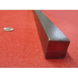 Basic 12L14 Square Carbon Steel Bars, 1 1/8" Square x 2 Ft Length