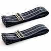 Men's Waist Strap Belt, Set of 2, Rubber and Won't