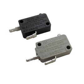 KW3A Microwave Oven Door Interlock Switch 16A 125VAC/250VAC Microwave Oven Replacement Part Door Switch (2 Normally Open)