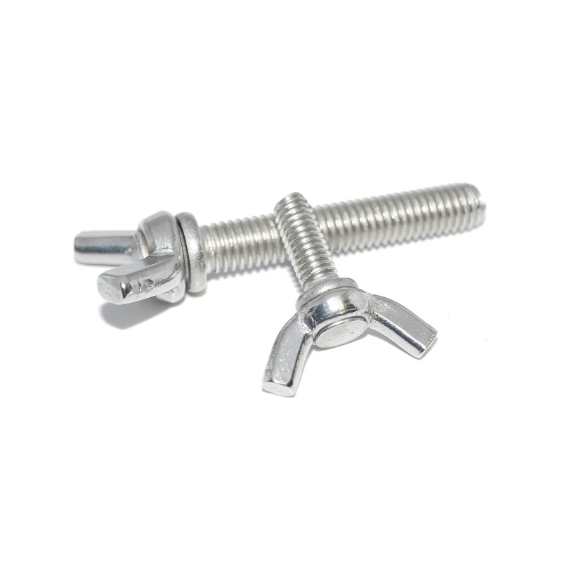 Wing Screws M8X50 Pack of 4 A2 Stainless Steel Rust-Proof