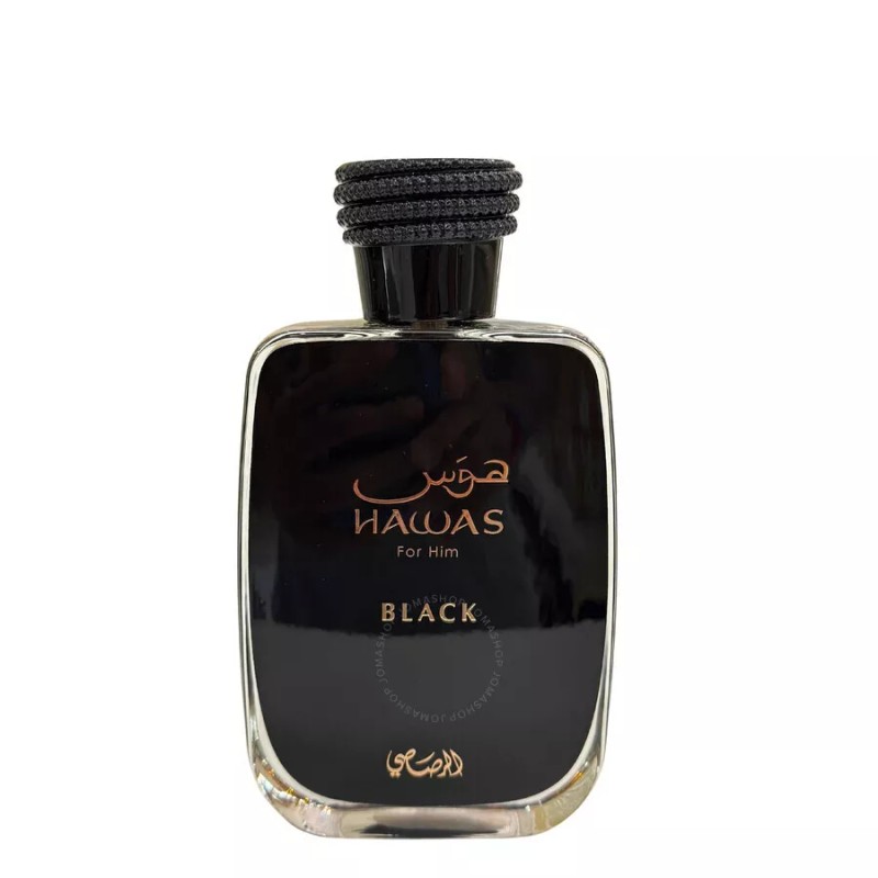 Rasasi Hawas Black Spray 3.4 Oz For Men