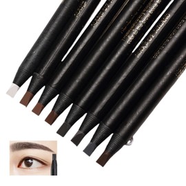 【Popular】Machete Eyebrow Pencil,Hardcore Eyebrow Pencil,Thread Eyebrow Pencil,Pencil Eyebrow Pencil.Waterproof and Sweatproof,Natural and Long Lasting,Never Smear and Fade,Universal Eyebrow Pencil for