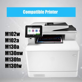 4Benefit Compatible Replacement HP17A Toner Cartridge 217A CF217A (Set of 2) for HP Laser Jet Pro M102w M102a M130fn M130fw Printer