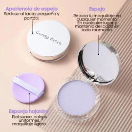Primer YIDIAN Polvo Fijador de Lavanda para Control de Grasa y Acabado Mate