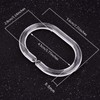 24 Packs Plastic Shower Curtain Rings Hooks for Bathroom Shower