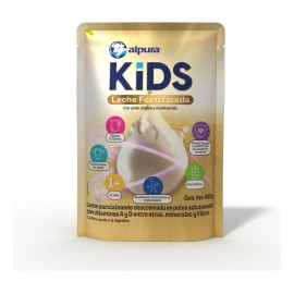 ALPURA Kids Leche Fortificada en Polvo Semidescremada 480g