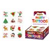 Playwrite 48 x Christmas Children's Temporary Tattoos (4 packs of 12)