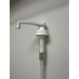 Generic Rieke Dispensing Pump 5mL for Gallon Jugs 38mm 400 thread type (4 pumps), Clear